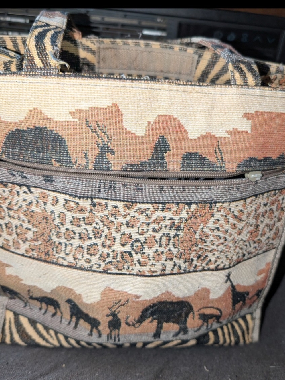 Jade Safari Tote Bag